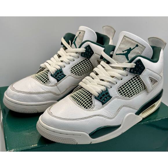 Air Jordan 4 Retro Oxidized Green - FQ8138-103  Sz 10.5 # 436 main image 5